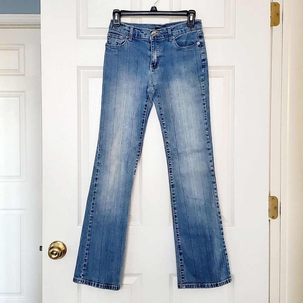Paco Jeans Bootcut Low Rise Denim Stretch Jeans